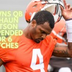 Browns QB Deshaun Watson suspended for 6 matches